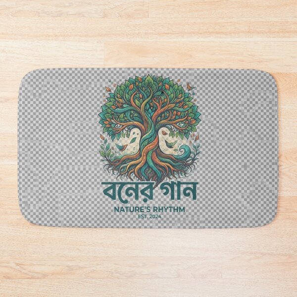 Item preview, Bonesh Gan Nature Tree T-Shirt Design designed and sold by mdsakibhossain.