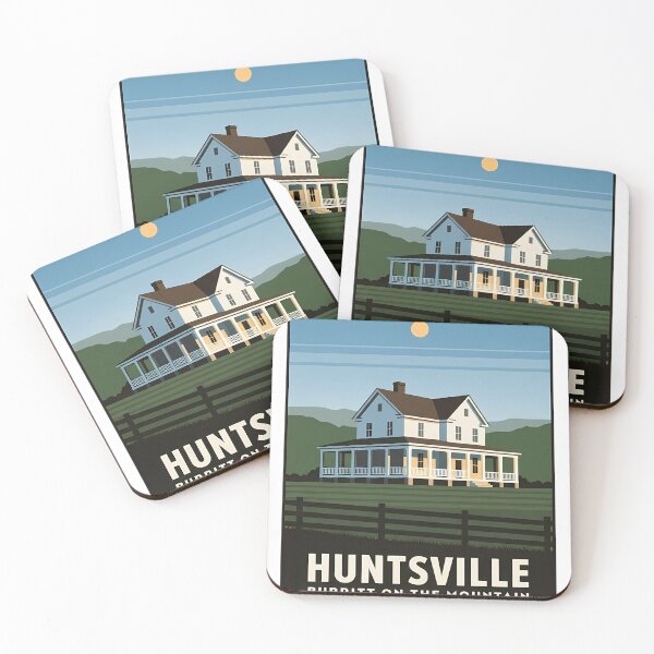 Item preview, Huntsville Alabama Burritt on the Mountain Sticker designed and sold by DetourDgn.