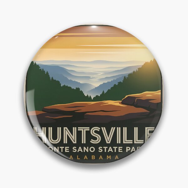 Item preview, Huntsville Alabama Monte Sano State Park Sticker designed and sold by DetourDgn.