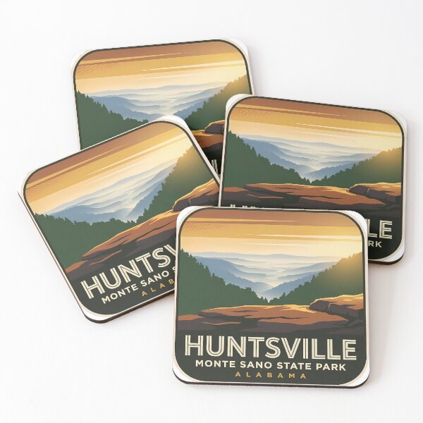 Item preview, Huntsville Alabama Monte Sano State Park Sticker designed and sold by DetourDgn.