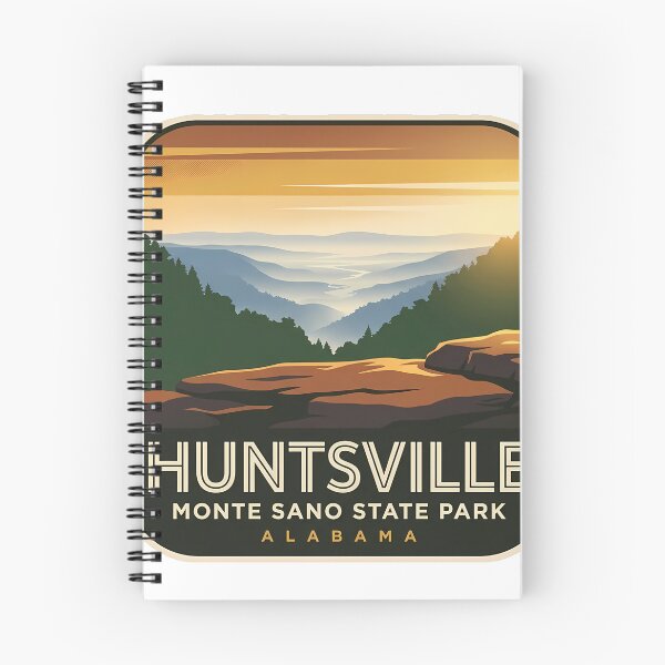 Item preview, Huntsville Alabama Monte Sano State Park Sticker designed and sold by DetourDgn.