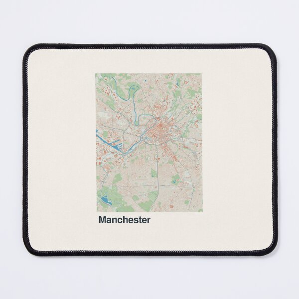 Item preview, Manchester Minimalistic Map Art designed and sold by MapsNerd.