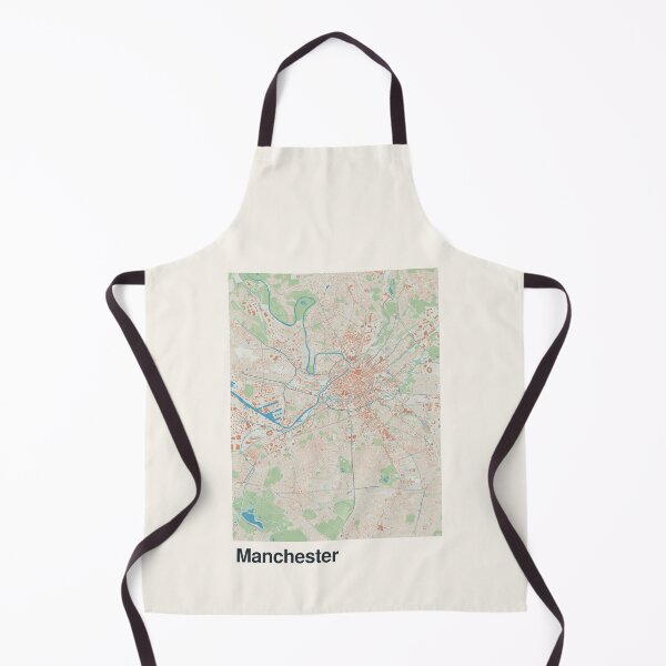 Item preview, Manchester Minimalistic Map Art designed and sold by MapsNerd.