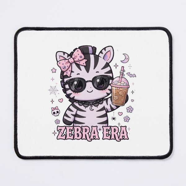 Item preview, Zebra Era Pastel designed and sold by Goth Pets .