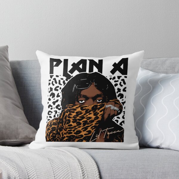 Item preview, Hip Hop Rapper Leopard Print Scarf Portrait designed and sold by EdwinShiney.