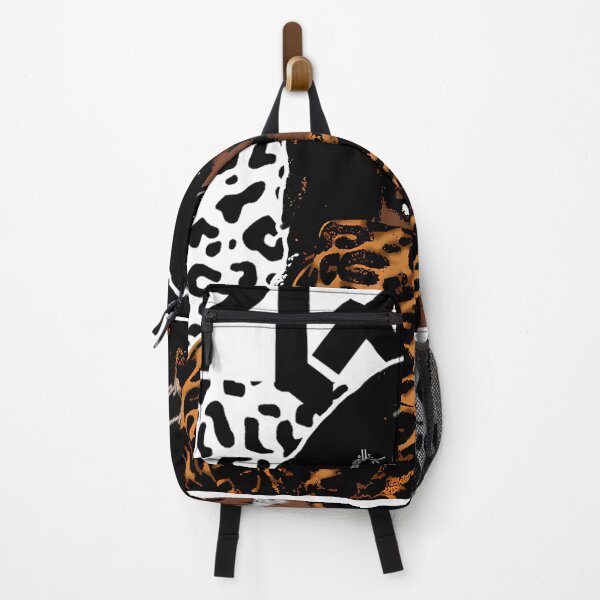 Item preview, Hip Hop Rapper Leopard Print Scarf Portrait designed and sold by EdwinShiney.