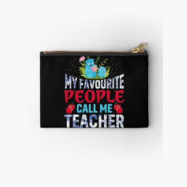 Item preview, My Favorite People Call Me Teacher. Cute Shirt For Teachers - Teacherlife designed and sold by gruberkamilah.