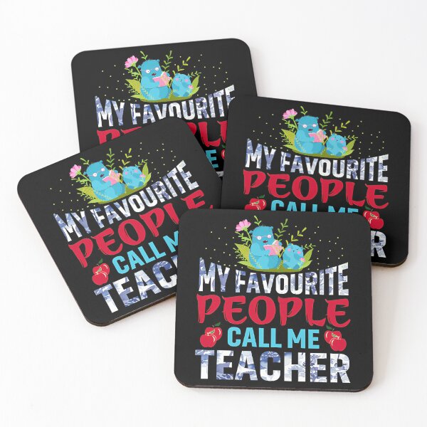 Item preview, My Favorite People Call Me Teacher. Cute Shirt For Teachers - Teacherlife designed and sold by gruberkamilah.