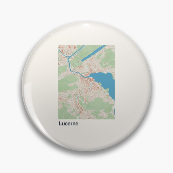 Item preview, Lucerne Minimalistic Map Art designed and sold by MapsNerd.