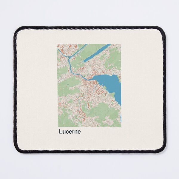 Item preview, Lucerne Minimalistic Map Art designed and sold by MapsNerd.