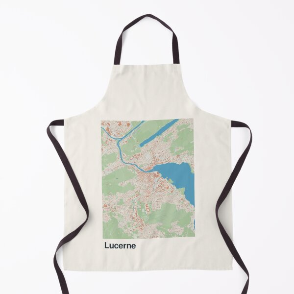 Item preview, Lucerne Minimalistic Map Art designed and sold by MapsNerd.