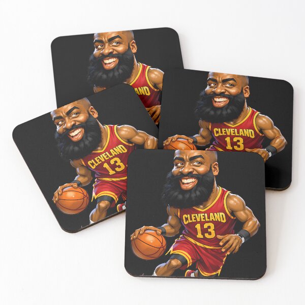 Item preview, James Harden Cavs Caricature designed and sold by ArcanaGlowCraft.