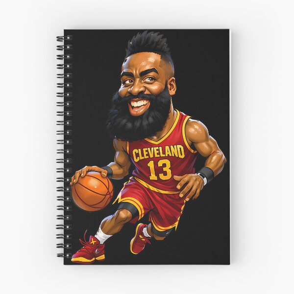 Item preview, James Harden Cavs Caricature designed and sold by ArcanaGlowCraft.