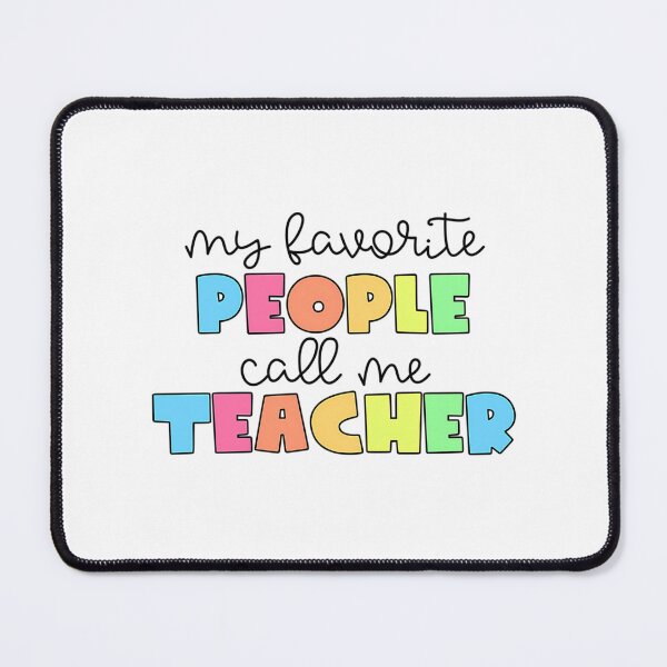 Item preview, My Favorite People Call Me Teacher designed and sold by gruberkamilah.