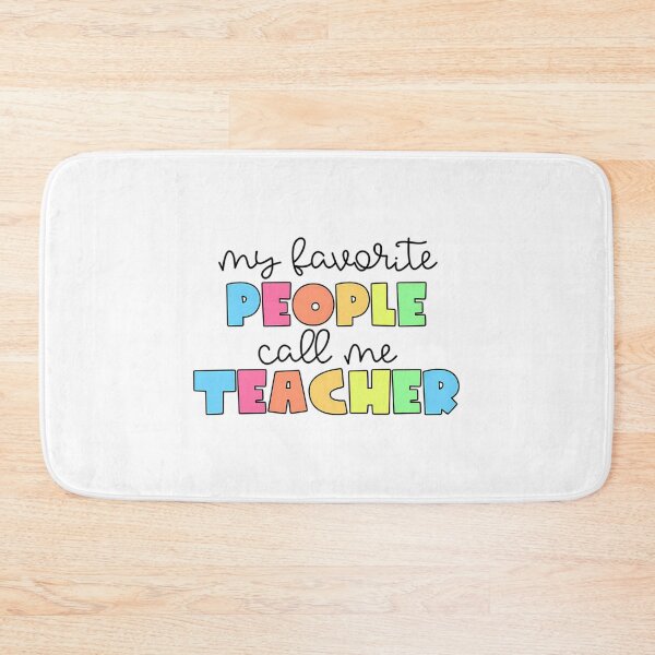 Item preview, My Favorite People Call Me Teacher designed and sold by gruberkamilah.