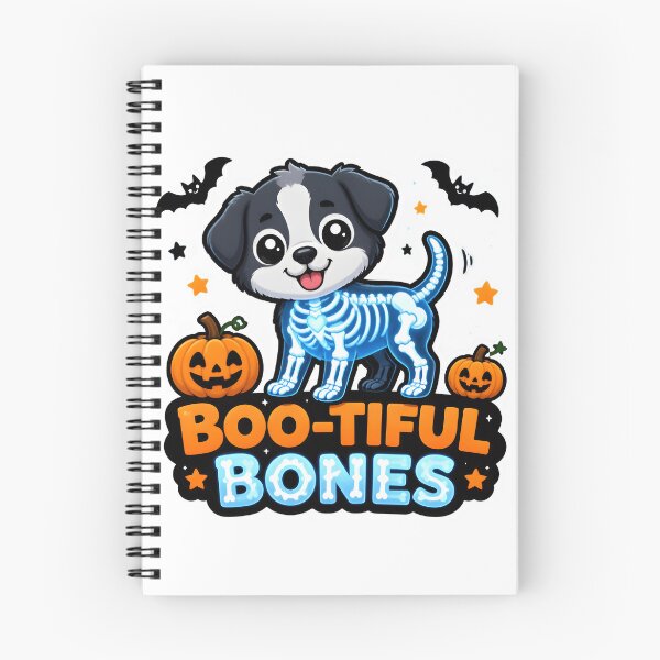 Item preview, Boo-tiful Bones – Kawaii Veterinary X-Ray Dog Halloween designed and sold by Bettybee00.