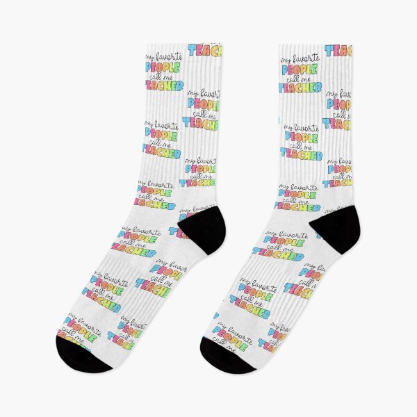 Item preview, My Favorite People Call Me Teacher designed and sold by gruberkamilah.