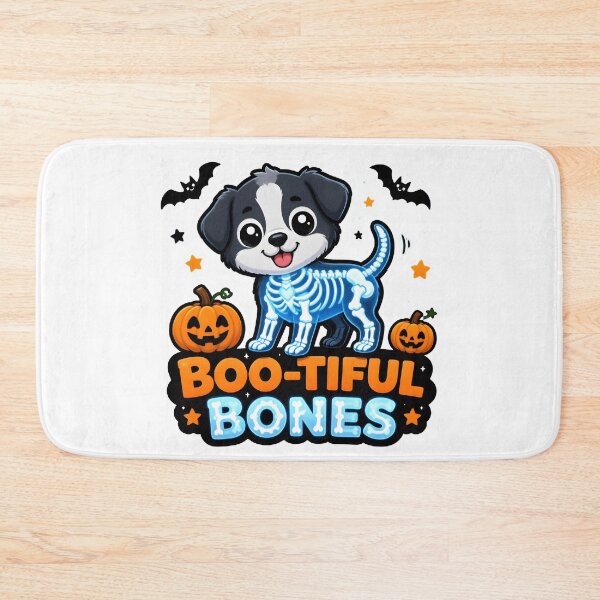 Item preview, Boo-tiful Bones – Kawaii Veterinary X-Ray Dog Halloween designed and sold by Bettybee00.