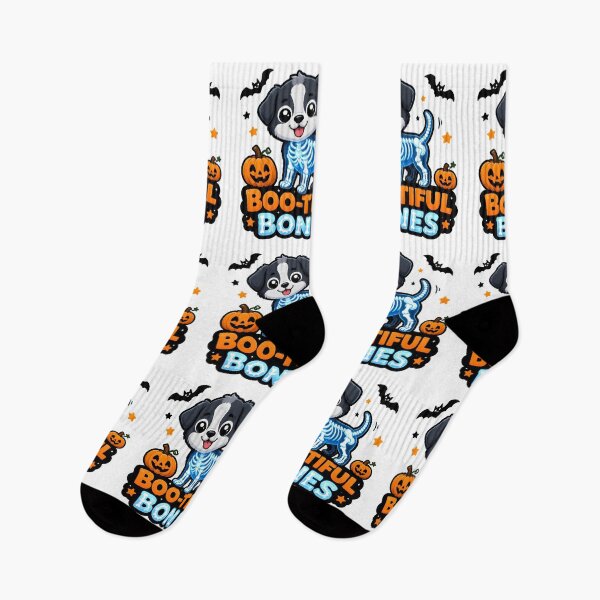 Item preview, Boo-tiful Bones – Kawaii Veterinary X-Ray Dog Halloween designed and sold by Bettybee00.