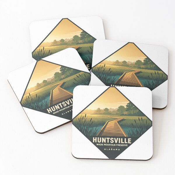 Item preview, Huntsville Alabama Wade Mountain Preserve Sticker designed and sold by DetourDgn.