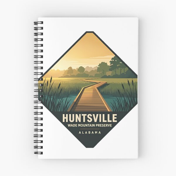 Item preview, Huntsville Alabama Wade Mountain Preserve Sticker designed and sold by DetourDgn.