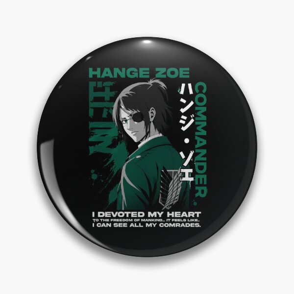 Item preview, Hange Zoe Aesthetic Attack On Titan Gritty Anime designed and sold by Emilyphilipp.