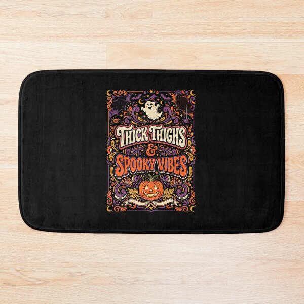 Item preview, Thick Thighs & Spooky Vibes Halloween Humor designed and sold by w66aboo.