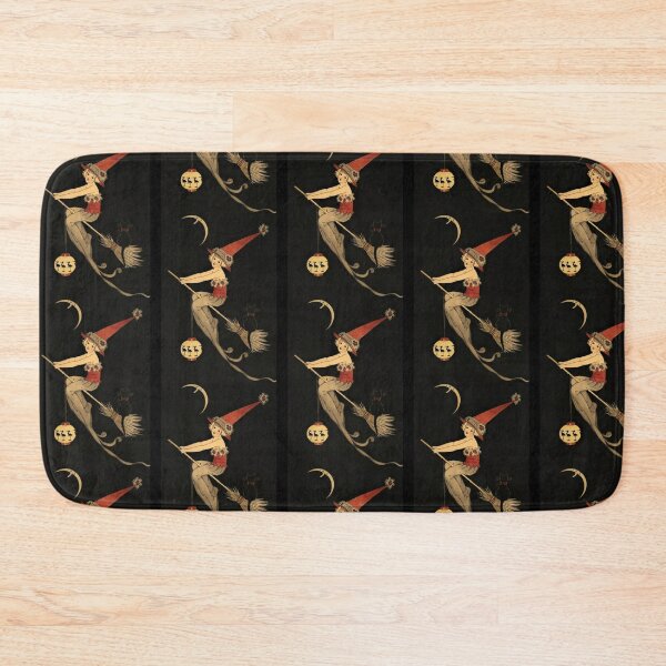 Item preview, Art Deco Flying Witch designed and sold by amanda150771.