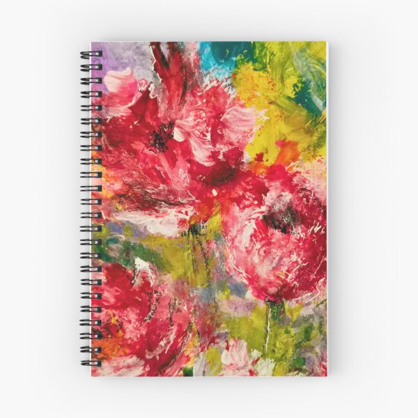 Item preview, WILD GRACE: UNTAMED – Vibrant Floral Art | Colorful Abstract Botanical Painting designed and sold by CharismaticMindArt.