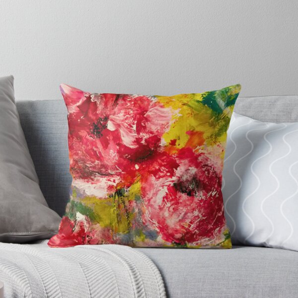 Item preview, WILD GRACE: UNTAMED – Vibrant Floral Art | Colorful Abstract Botanical Painting designed and sold by CharismaticMindArt.