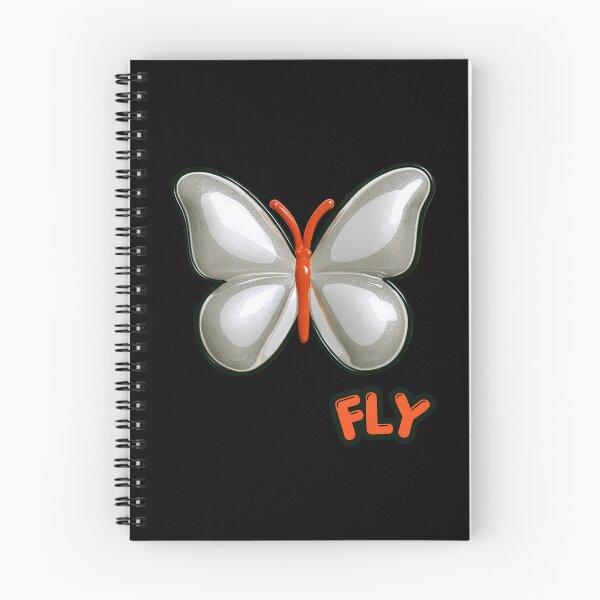 Item preview, Silver Glitter Glossy Puffy Butterfly Retro Pop Art designed and sold by daila70.