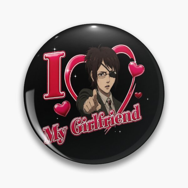 Item preview, Hange Zoe Attack On Titan I Love My Girlfriend designed and sold by Emilyphilipp.