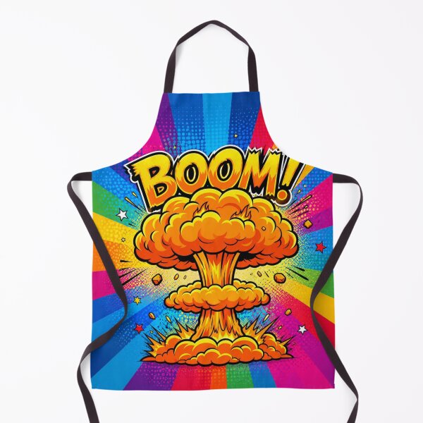 Item preview, Retro Comic Explosion Mushroom Cloud designed and sold by Pure Craft.
