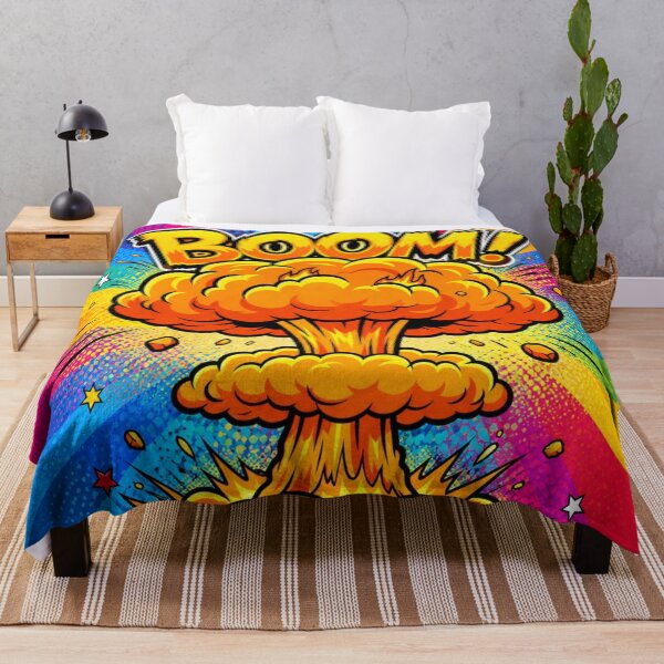 Item preview, Retro Comic Explosion Mushroom Cloud designed and sold by Pure Craft.