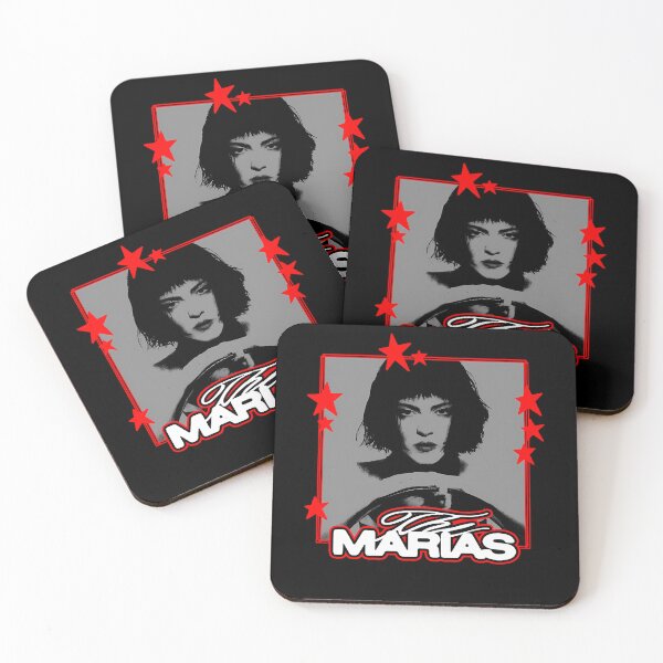Item preview, The Marias Red Star Portrait Woman designed and sold by FlexAndFlow.