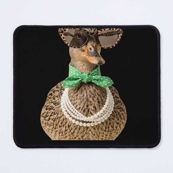 Item preview, Glam Duck Lady Fashion Animal Pearls Glasses  designed and sold by w66aboo.