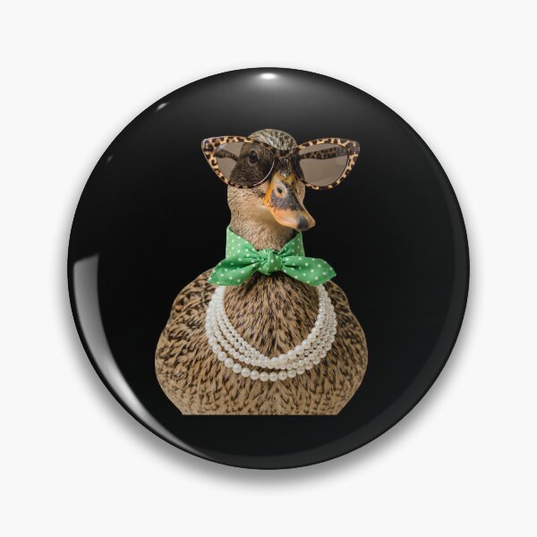 Item preview, Glam Duck Lady Fashion Animal Pearls Glasses  designed and sold by w66aboo.