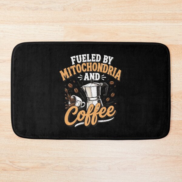 Item preview, Fueled by Mitochondria and Coffee - Funny Science Biology Coffee Lover designed and sold by felixpalette.