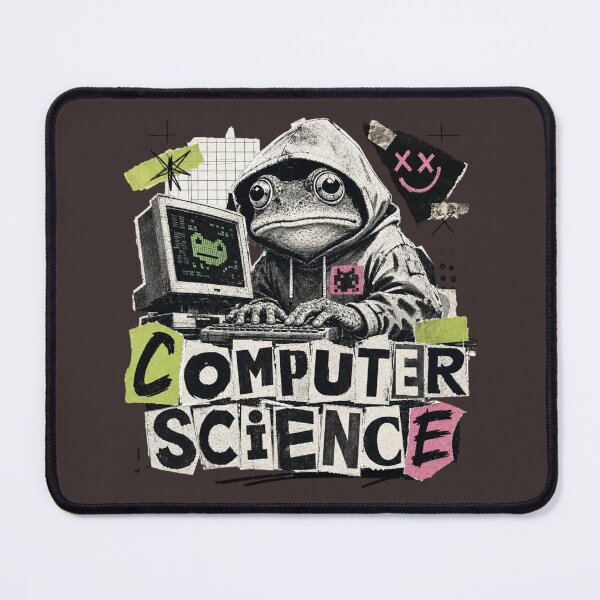 Item preview, Computer Science Frog Retro CRT Monitor T-Shirt | Funny CS Major Hacker Toad Hoodie Cyberpunk Zine STEM Teacher Gift designed and sold by illeN-Art-World.
