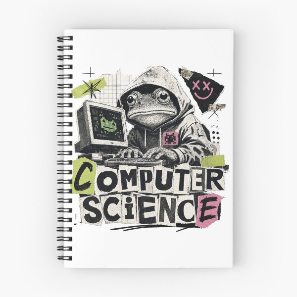 Item preview, Computer Science Frog Retro CRT Monitor T-Shirt | Funny CS Major Hacker Toad Hoodie Cyberpunk Zine STEM Teacher Gift designed and sold by illeN-Art-World.