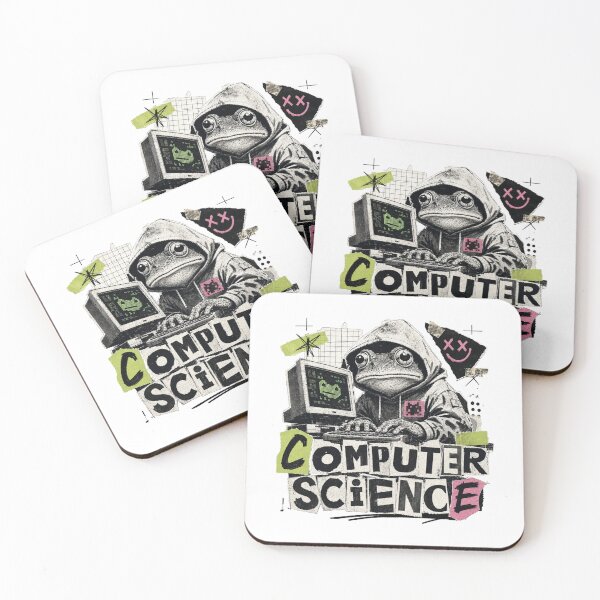 Item preview, Computer Science Frog Retro CRT Monitor T-Shirt | Funny CS Major Hacker Toad Hoodie Cyberpunk Zine STEM Teacher Gift designed and sold by illeN-Art-World.