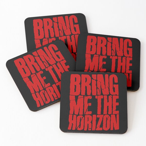 Item preview, Bring Me The Horizon Red Typography Text designed and sold by FlexAndFlow.