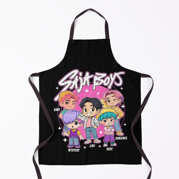 Item preview, Cute Chibi Pop Group Pink Sparkles designed and sold by FanZy Store.