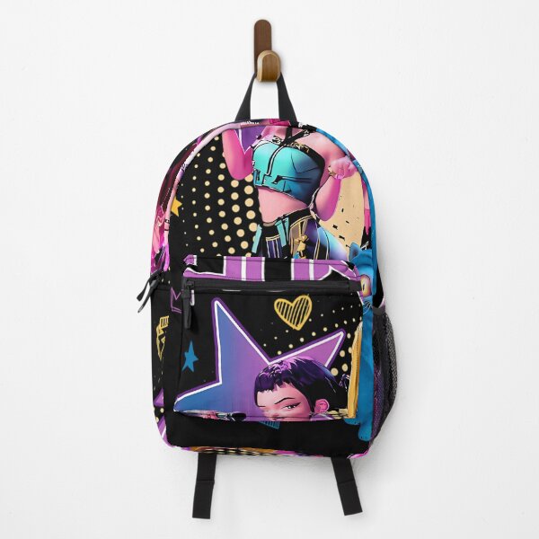 Item preview, Neon Pop Girl Group Blue Cat designed and sold by FanZy Store.