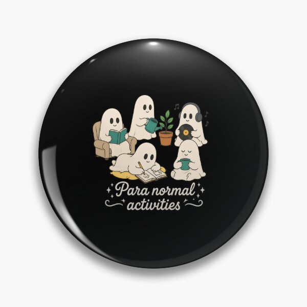 Item preview, Para Normal Activities Cute Ghost Reading Coffee Data designed and sold by felixpalette.