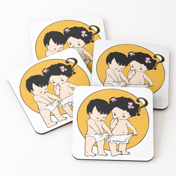 Item preview, Vintage Cherub Couple Under Golden Moon – Whimsical Angelic Love Art designed and sold by LOVEARTDESIGN.