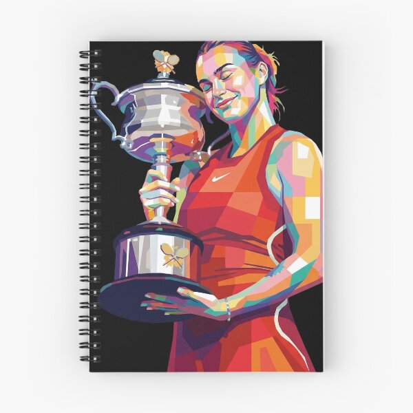 Item preview, Aryna Sabalenka Champion Pop Art designed and sold by SiksisArt.