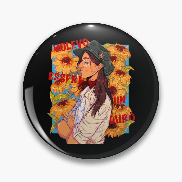 Item preview, Volevo Essere Un Duro Sunflowers Singer Portrait designed and sold by Octosco.