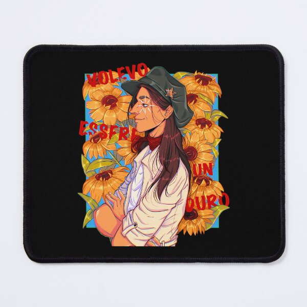 Item preview, Volevo Essere Un Duro Sunflowers Singer Portrait designed and sold by Octosco.