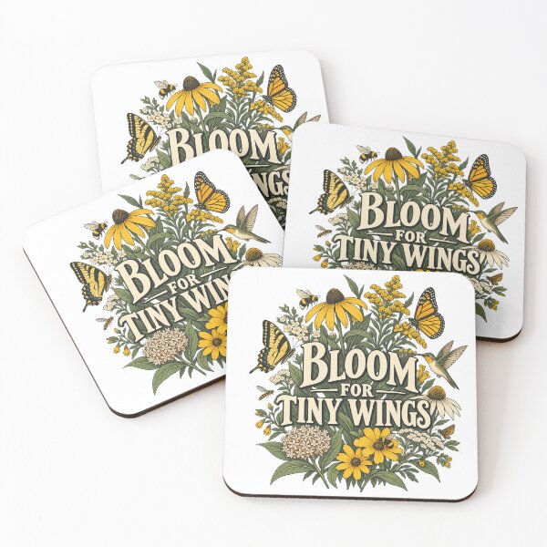 Item preview, Bloom for Tiny Wings Pollinator Garden T-Shirt designed and sold by Bold Habit Co..